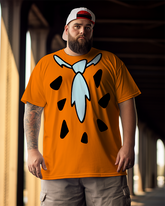 T-shirt à manches courtes pour homme The Flintstones grande taille